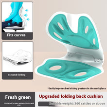 Folding Waist Support Correction Sitting Posture Office Back Cushion