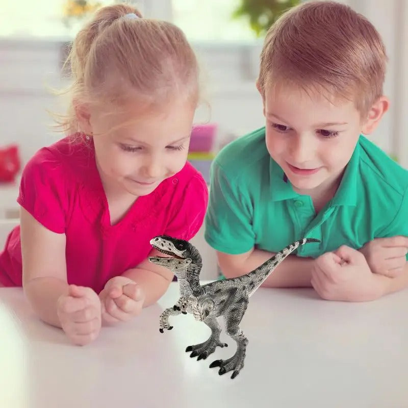 Dinosaur Model Toy Supporting Posture Ox And Dragon Double Crown Dragon Xunraptor