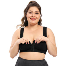 Shockproof gathered posture correction bra