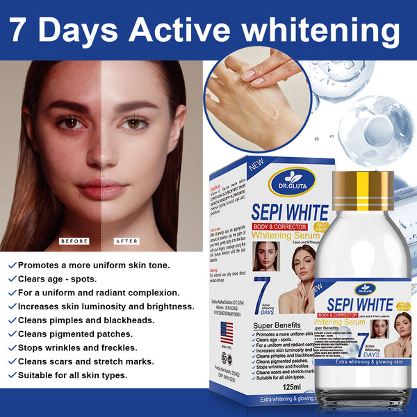 Sepi Whitening Serum Boody & Corrector Glutathione Collagen Skin Care Anti-aging Body Serum
