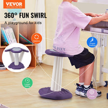 Kids Wobble Chair, Active Chair With Sponge Cushion, Wobble Stool Improves Focus, Posture And Calm Children, Ideal For Schools And Home, Age 7-14, Purple