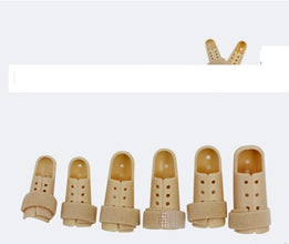 Hard plastic splint fracture corrector hammer-shaped rehabilitation smoked finger fixed sleeve