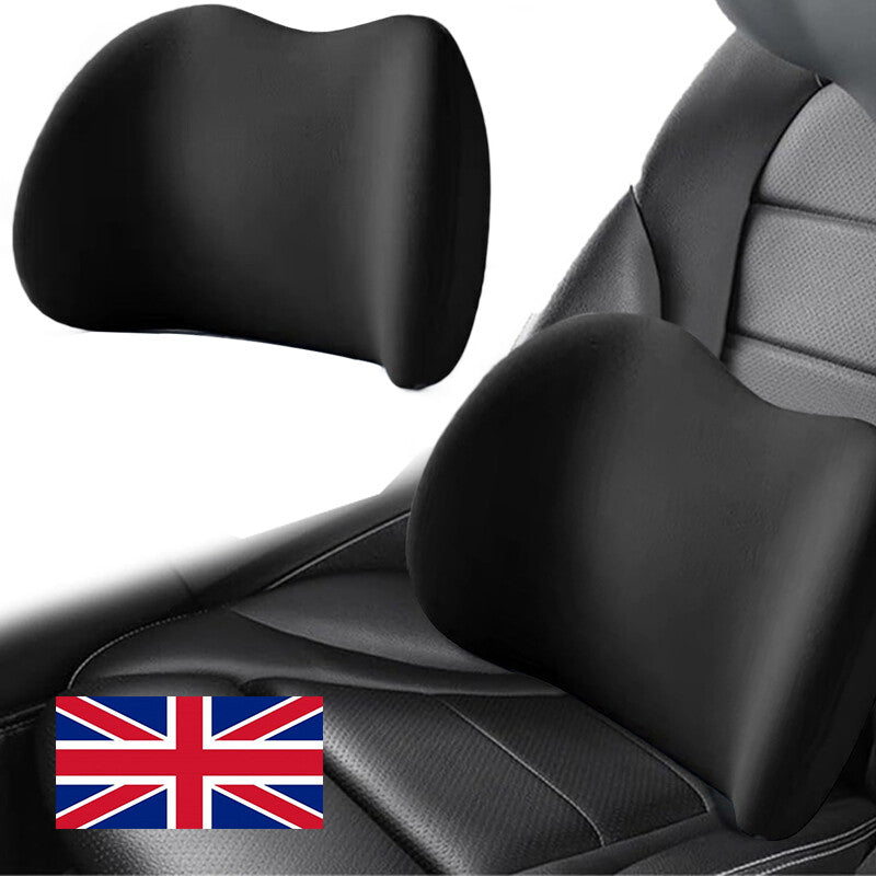 Memory Foam Lumbar Back Support Cushion Seat Chair Pillow Office Car Posture -UK