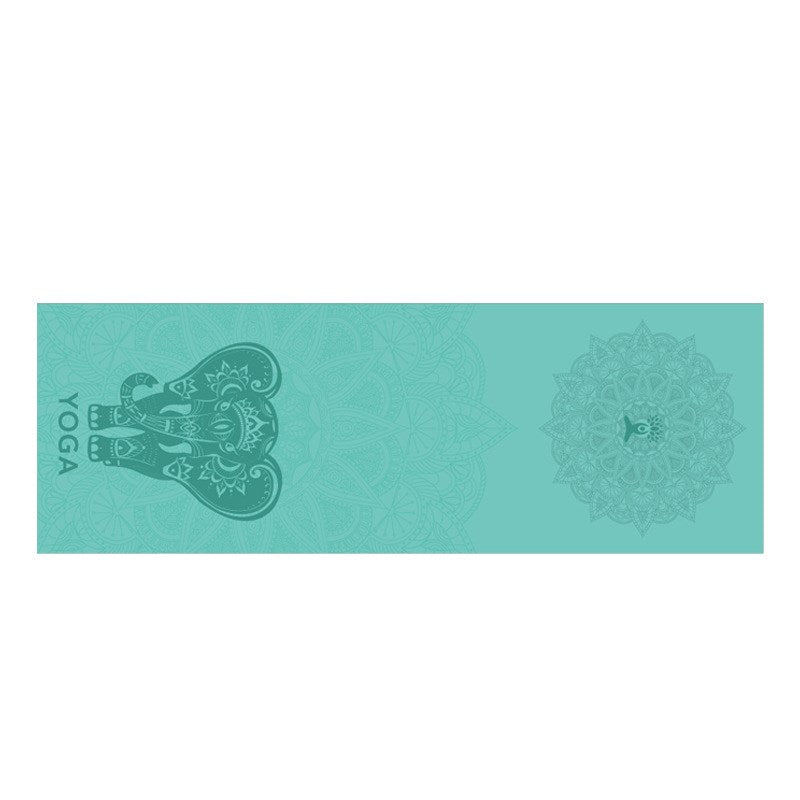 Digital Printing Pattern Posture Line Design Yoga Towel