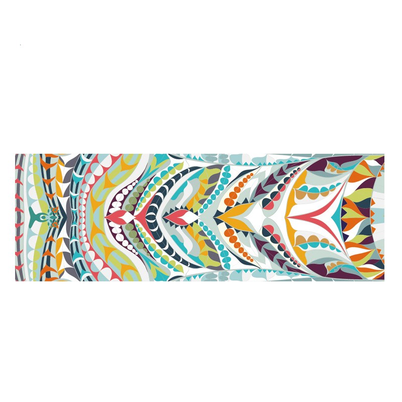 Digital Printing Pattern Posture Line Design Yoga Towel