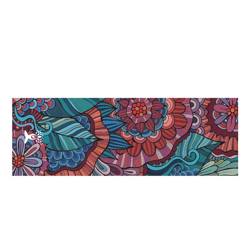 Digital Printing Pattern Posture Line Design Yoga Towel