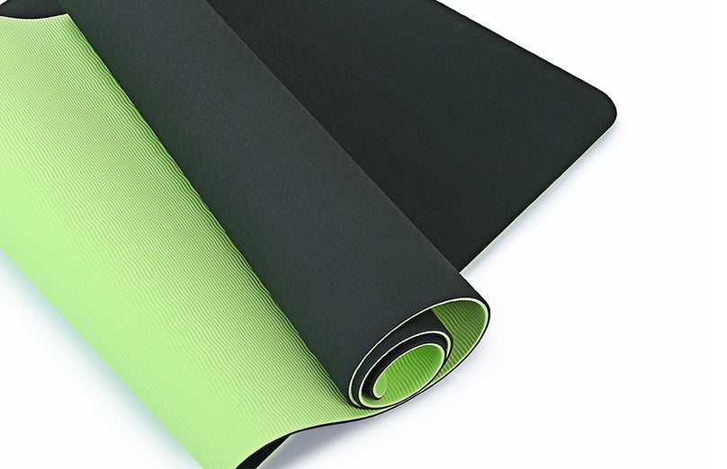 Single And Double Color Posture Line Non-slip Fitness Mat