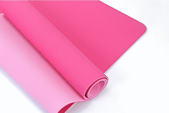 Single And Double Color Posture Line Non-slip Fitness Mat