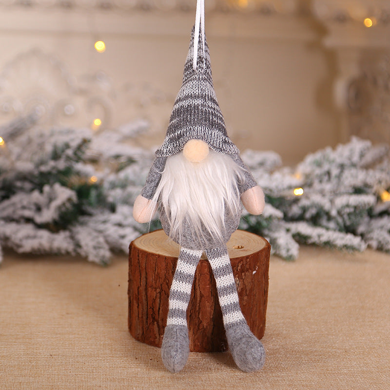 Sitting Posture Doll Creative Christmas Forest Doll Decoration Supplies