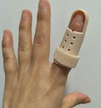 Hard plastic splint fracture corrector hammer-shaped rehabilitation smoked finger fixed sleeve