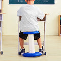 Kids Wobble Chair (17.7-inch High), Active Chair With Sponge Cushion, Wobble Stool Improves Focus, Posture And Calm Children, Ideal For Schools And Home, Age 7-14, Blue