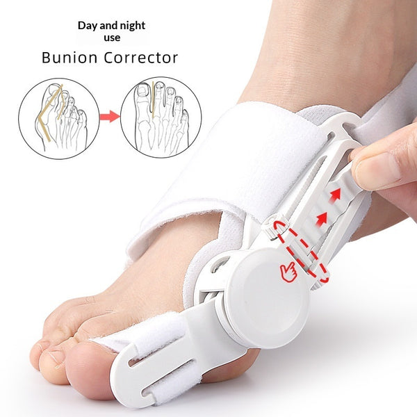 Bunion Corrector Overlapping Toe Separator Day And Night Adjustable Buckle Toe Corrector