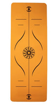 Yoga Mat Posture Line Non-slip Custom Fitness Mat For Beginners Plank Support
