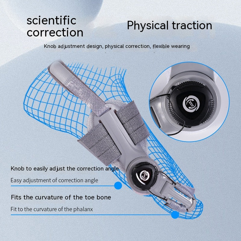 Hallux Valgus Corrector Adjustable Knob Big Toe