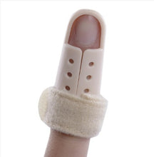 Hard plastic splint fracture corrector hammer-shaped rehabilitation smoked finger fixed sleeve