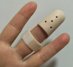 Hard plastic splint fracture corrector hammer-shaped rehabilitation smoked finger fixed sleeve