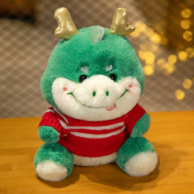 Dragon Year Cute Dragon Sitting Posture Lying Doll