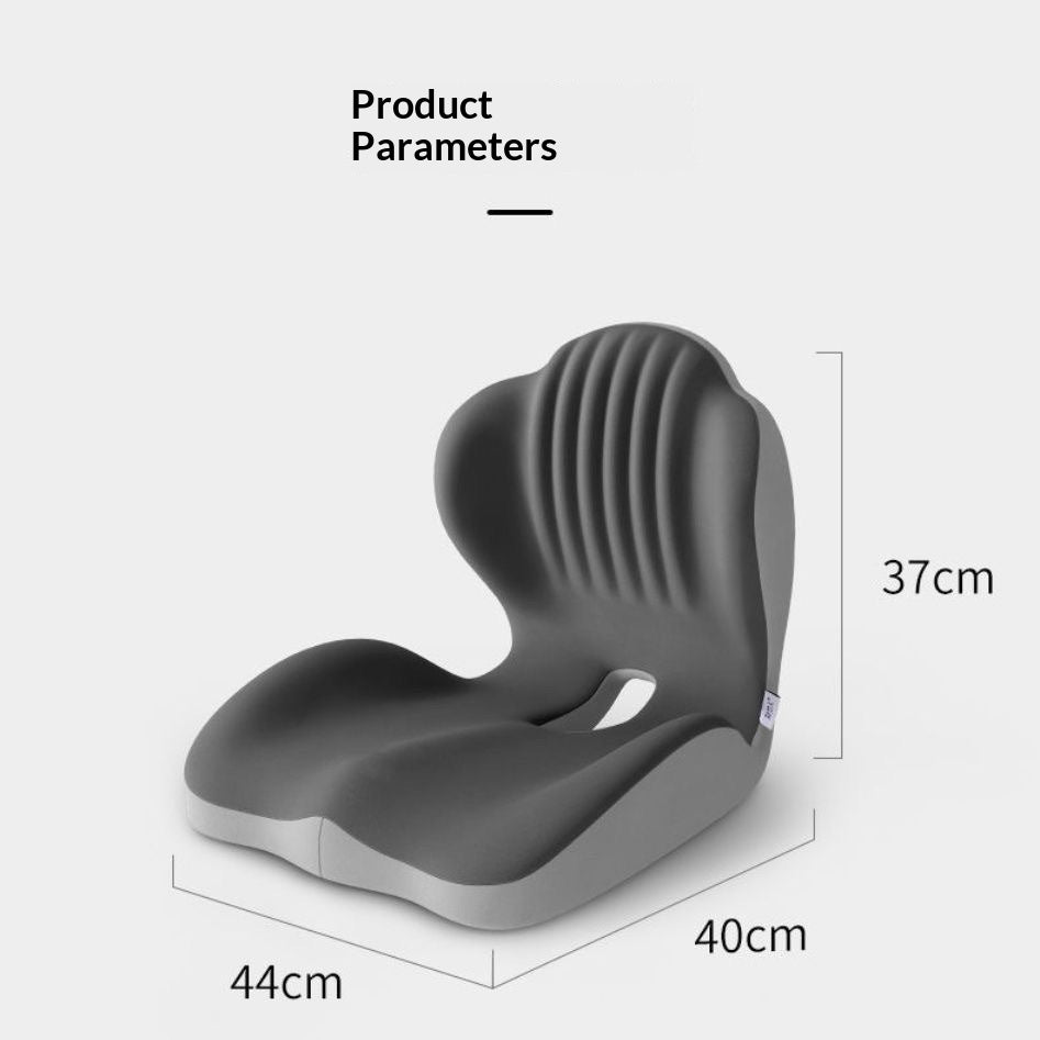 Student Posture-Correcting Ergonomic Seat Cushion With Lumbar Support