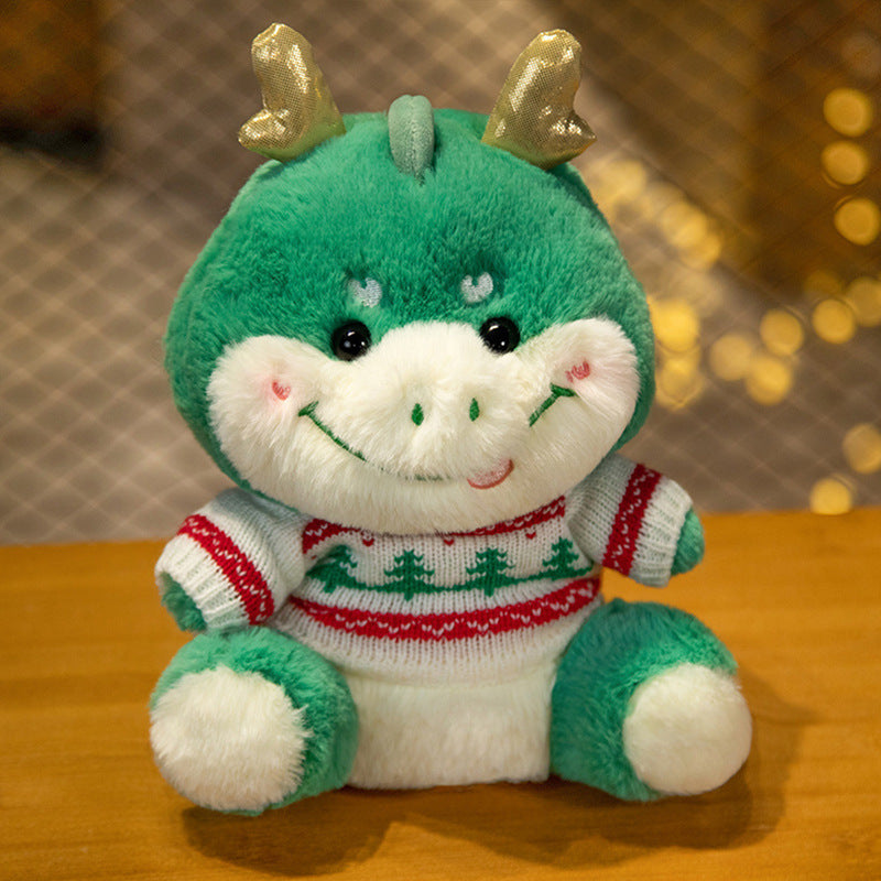 Dragon Year Cute Dragon Sitting Posture Lying Doll
