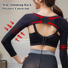 Ladies plastic arm sleeve posture correction to prevent hunchback