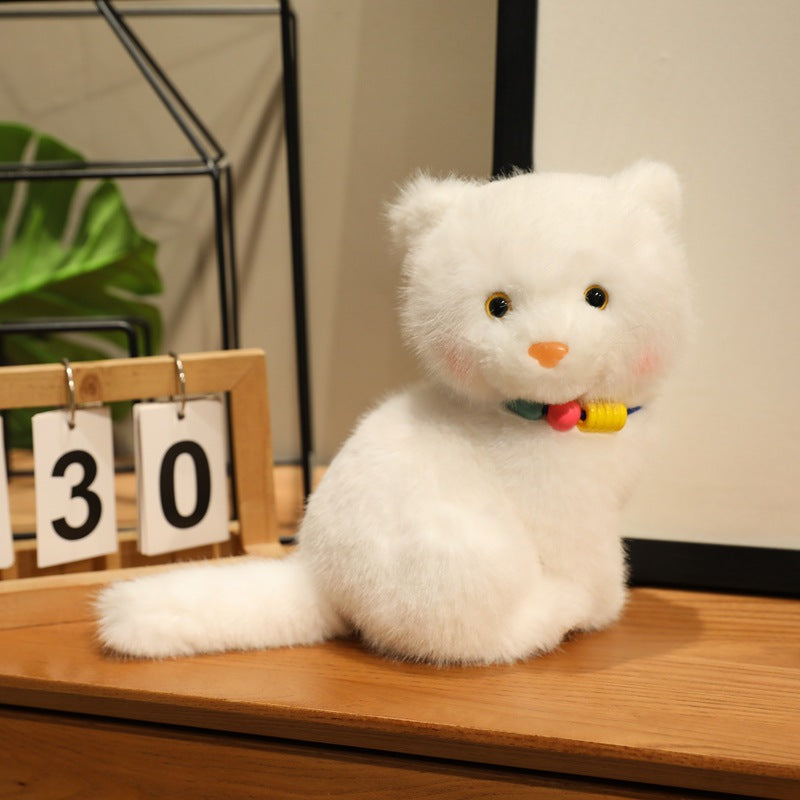 Sitting Posture Small Animal Cat Rabbit Plush Toy