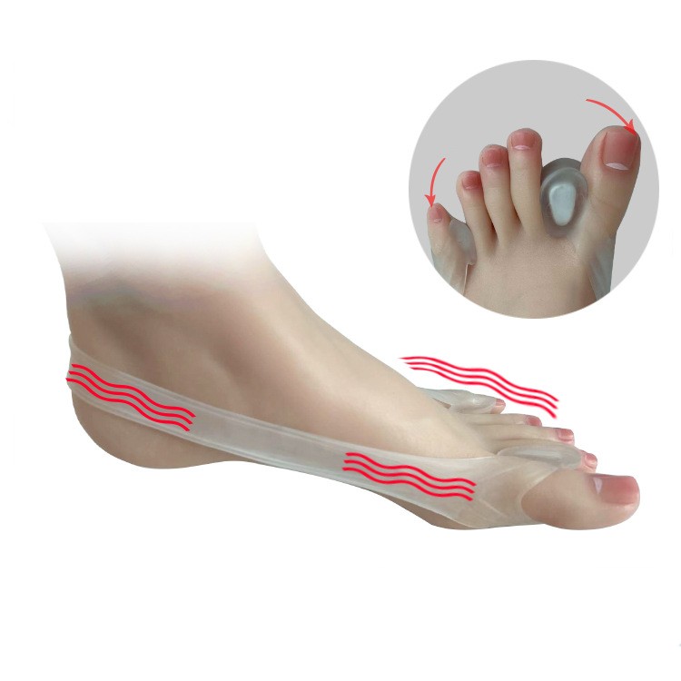Adjustable Toe Separation Corrector For Hallux Valgus