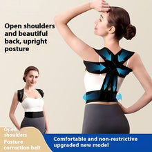 Upgraded Open Shoulder Strap Waist Support Posture Correction Belt Fitness Training