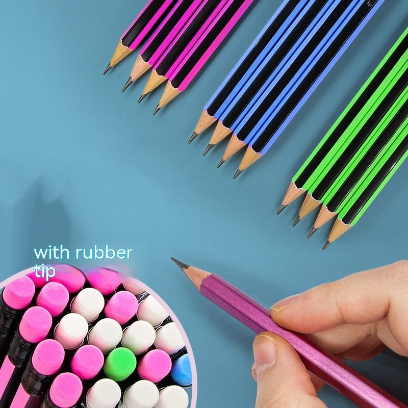 2B Sketch Pen Hexagonal Posture Children's Pencil