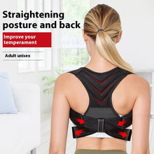 Anti-Humpback Correction Belt Back Sitting Posture Correction Open Shoulder High Chest Collarbone