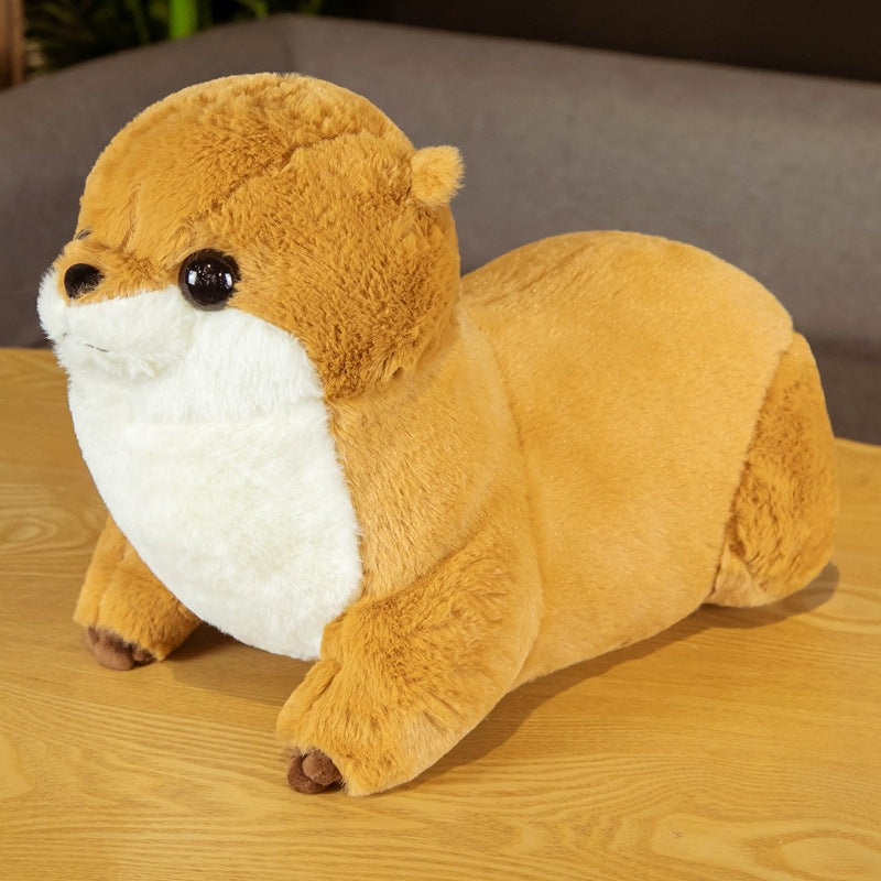 Children's Plush Toys With Prone Posture And Water Lazy Doll