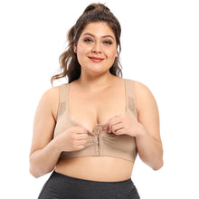 Shockproof gathered posture correction bra