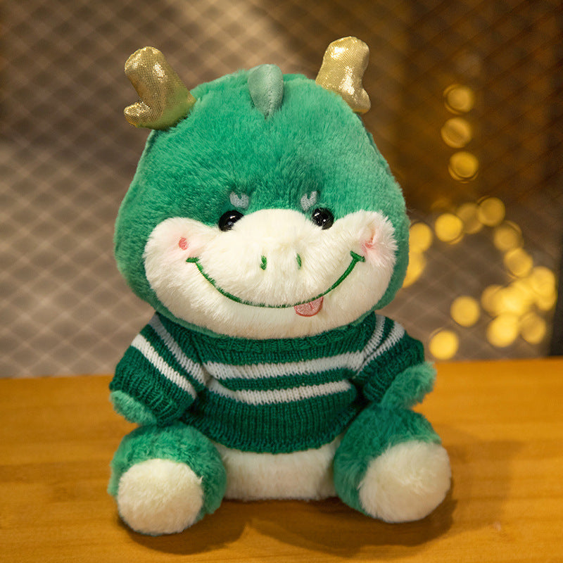 Dragon Year Cute Dragon Sitting Posture Lying Doll