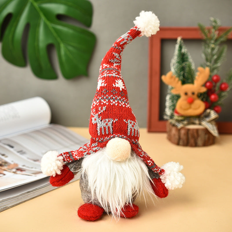 Santa Claus Doll Desktop Decoration Standing Posture