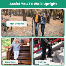 1Pc Posture Walking Cane For Men Women Old People Collapsible Walking Cane Heavy Duty Walking Stick With 10 Adjustable Heights For Hiking