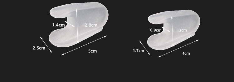 Home Fashion A-Shape Overlap Toe Corrector