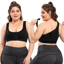 Shockproof gathered posture correction bra