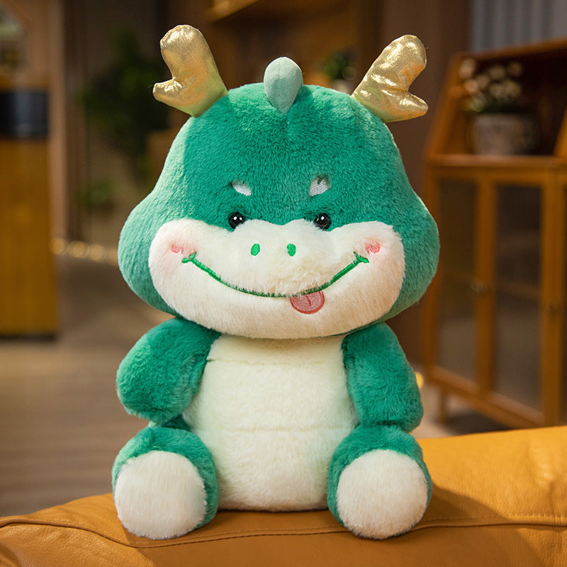 Dragon Year Cute Dragon Sitting Posture Lying Doll