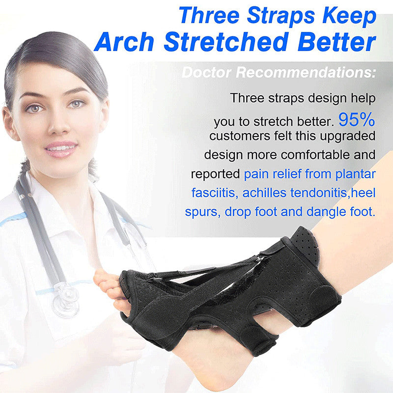 Tri-Pull Foot Drop Corrector Ankle Splint