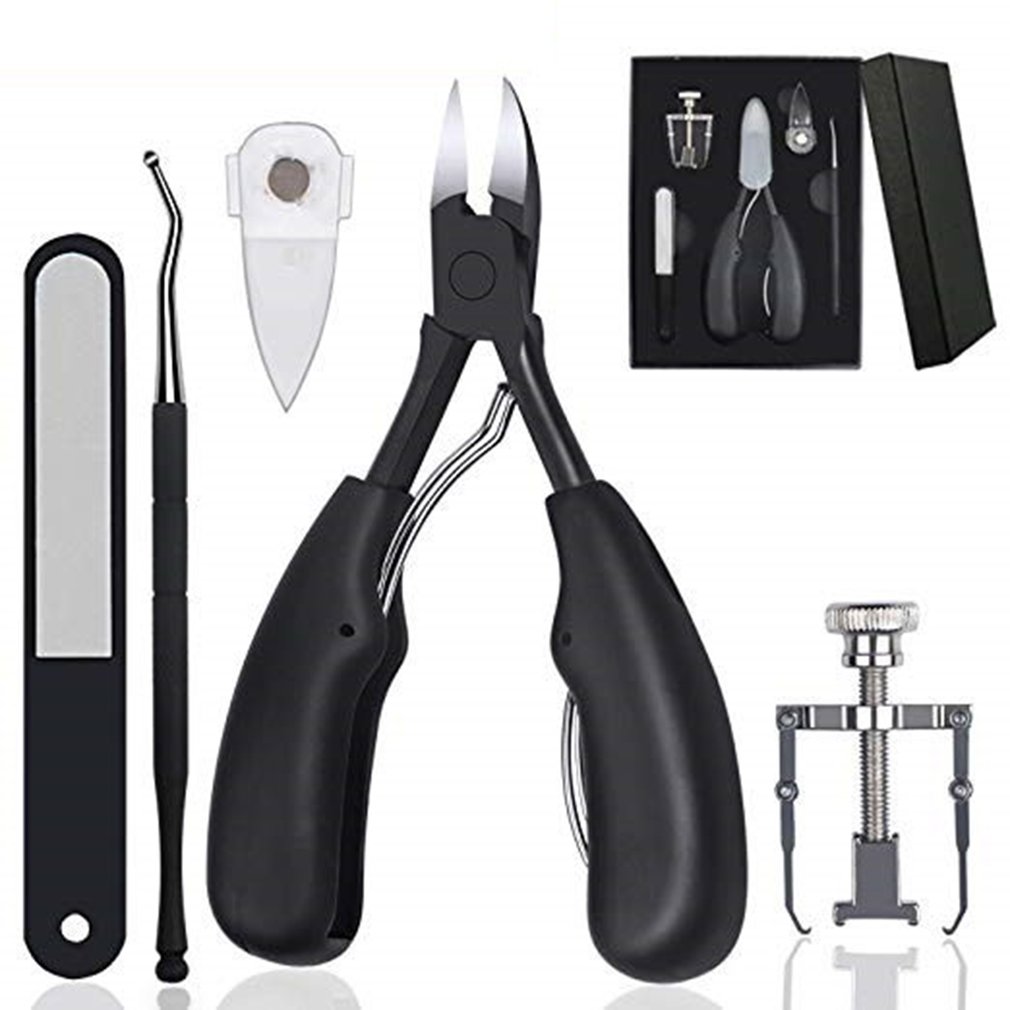 Stainless Steel Nail Scissors Corrector Occult Pliers Set