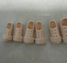 Hard plastic splint fracture corrector hammer-shaped rehabilitation smoked finger fixed sleeve