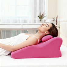 Ergonomic Spinal Posture Support & Multi-Functional Bed Pillow -pink
