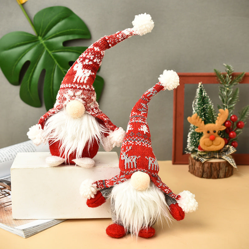 Santa Claus Doll Desktop Decoration Standing Posture
