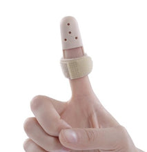 Hard plastic splint fracture corrector hammer-shaped rehabilitation smoked finger fixed sleeve