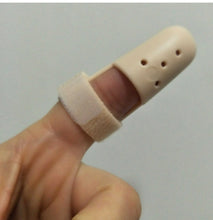 Hard plastic splint fracture corrector hammer-shaped rehabilitation smoked finger fixed sleeve