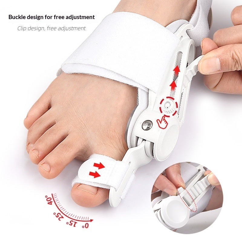 Bunion Corrector Overlapping Toe Separator Day And Night Adjustable Buckle Toe Corrector