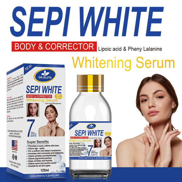 Sepi Whitening Serum Boody & Corrector Glutathione Collagen Skin Care Anti-aging Body Serum