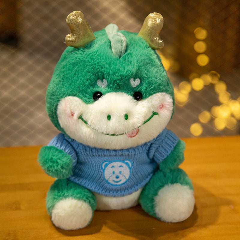 Dragon Year Cute Dragon Sitting Posture Lying Doll