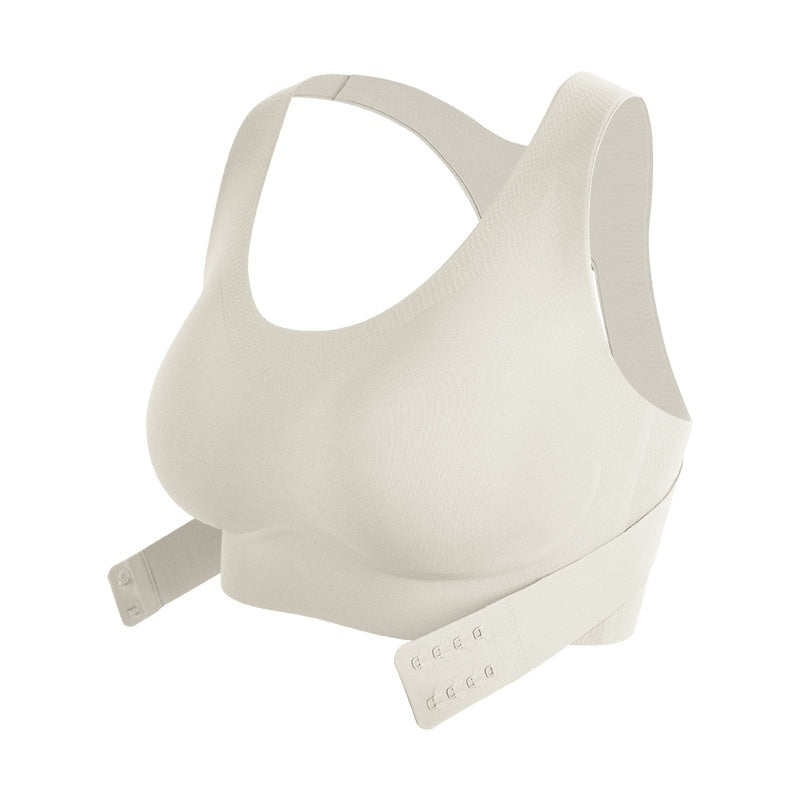 Adjustable Posture-Correcting Front-Clasp Bra For Women Sports-Style Lift-and-Shape Back