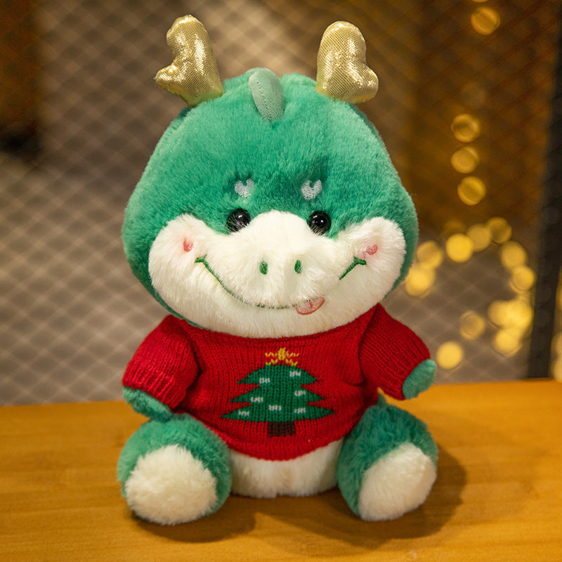 Dragon Year Cute Dragon Sitting Posture Lying Doll