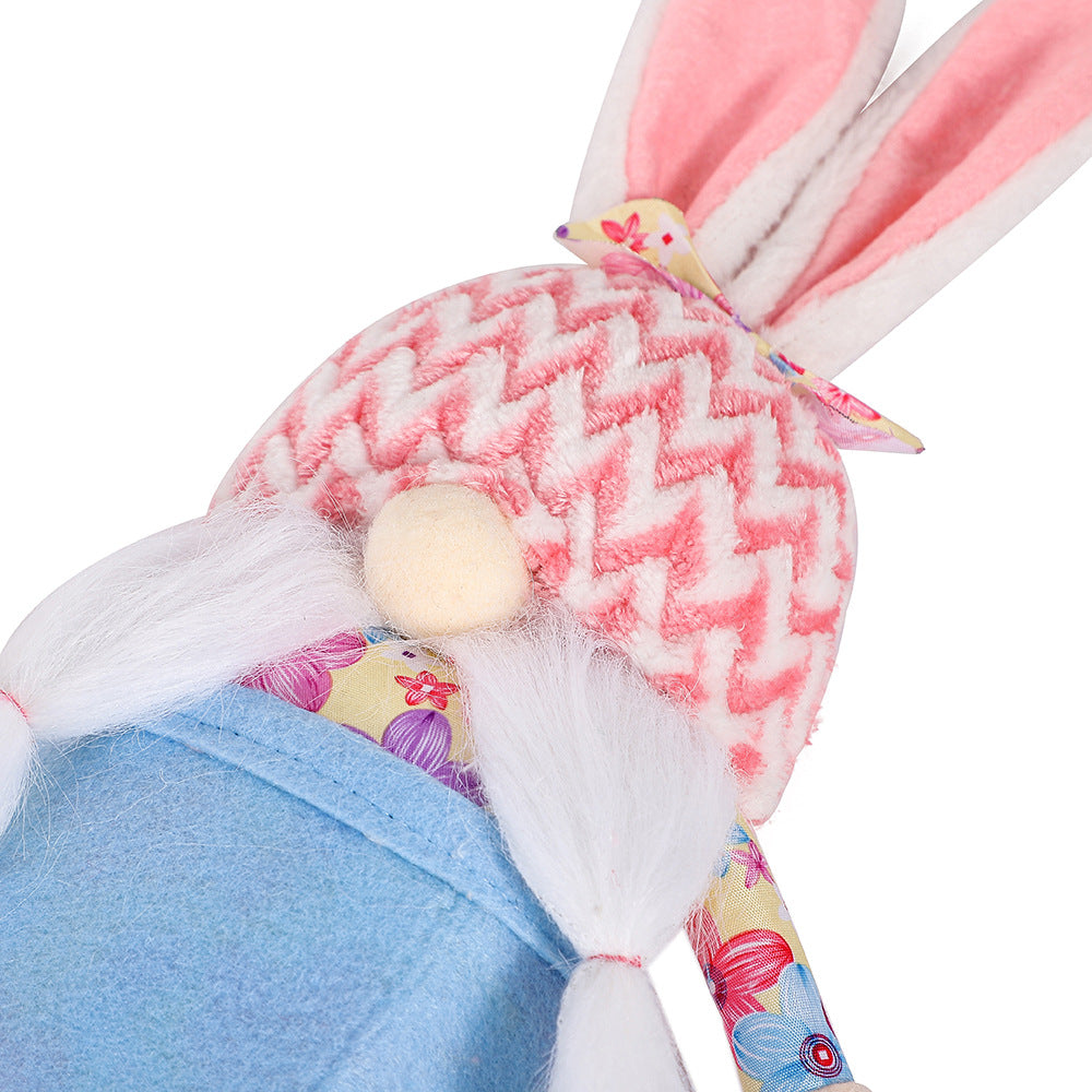 New Easter Decoration Supplies Sitting Posture Round Cap Doll Ornaments
